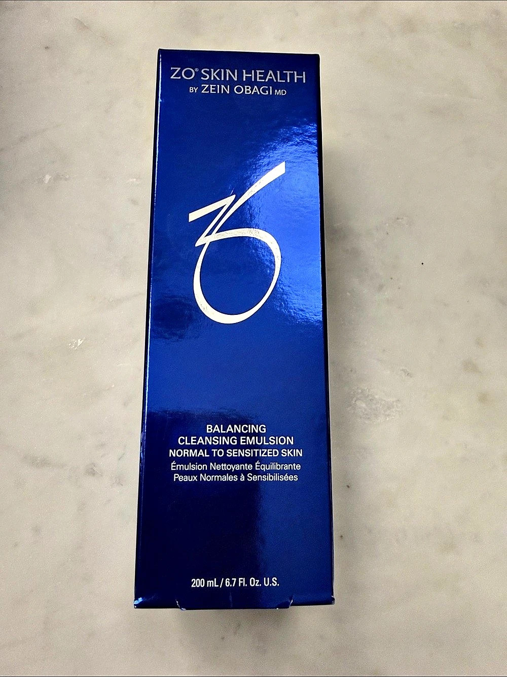 ZO Skin Health Balancing Cleansing Emulsion Facial Cleanser 200 mL NWT